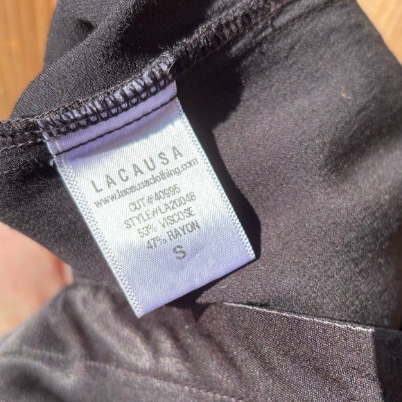 Anthropologie - LACAUSA santi jumpsuit black - size small - Picture 7 of 8